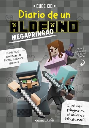 MINECRAFT: DIARIO DE UN ALDEANO PRINGAO Nº03 MEGAPRINGAO [CARTONE] | CUBE KID | Akira Comics  - libreria donde comprar comics, juegos y libros online
