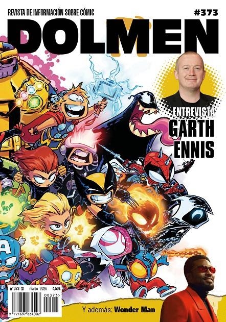 DOLMEN REVISTA Nº73 (373) MARZO 2026 [RUSTICA] | Akira Comics  - libreria donde comprar comics, juegos y libros online