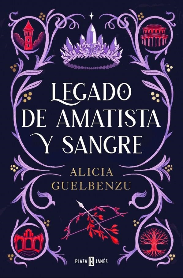 LEGADO DE AMATISTA Y SANGRE [RUSTICA] | GUELBENZU, ALICIA | Akira Comics  - libreria donde comprar comics, juegos y libros online