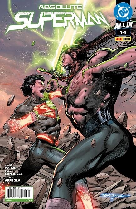 ABSOLUTE SUPERMAN Nº14 [GRAPA] | AARON, JASON / SANDOVAL, RAFA | Akira Comics  - libreria donde comprar comics, juegos y libros online