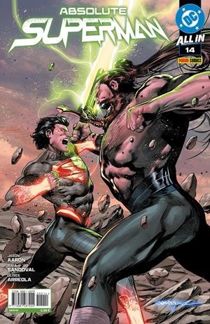 ABSOLUTE SUPERMAN Nº14 [GRAPA] | AARON, JASON / SANDOVAL, RAFA | Akira Comics  - libreria donde comprar comics, juegos y libros online