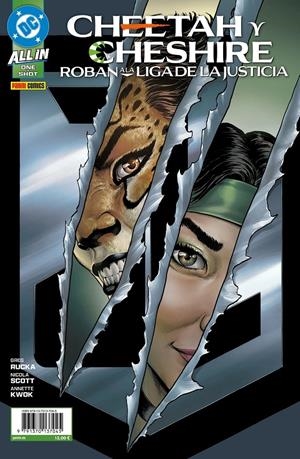 DC ONE SHOT: CHEETAH Y CHESIHER ROBAN A LA LIGA DE LA JUSTICIA [RUSTICA] | RUCKA, GREG  | Akira Comics  - libreria donde comprar comics, juegos y libros online