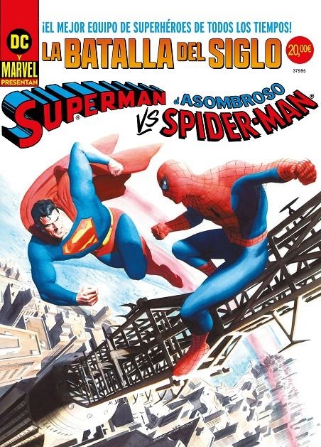 SUPERMAN VS EL ASOMBROSO SPIDERMAN: LA BATALLA DEL SIGLO (PORTADA ALTERNATIVA ALEX ROSS) [RUSTICA] | CONWAY, GERRY | Akira Comics  - libreria donde comprar comics, juegos y libros online