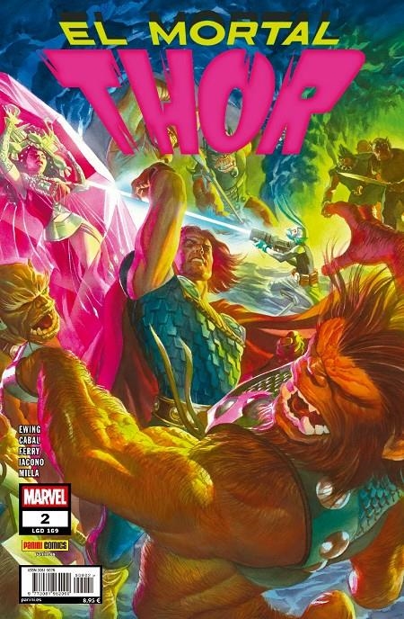 MORTAL THOR Nº169 / 02 | FERRY, PASQUAL / EWING, AL | Akira Comics  - libreria donde comprar comics, juegos y libros online