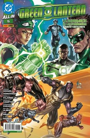 GREEN LANTERN Nº05 (DC ALL IN) [GRAPA] | ADAMS, JEREMY / XERMANICO | Akira Comics  - libreria donde comprar comics, juegos y libros online