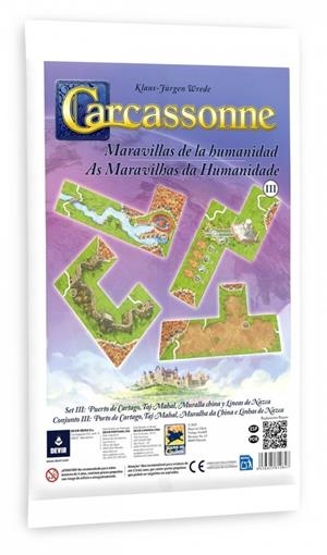 CARCASSONNE: MARAVILLAS DE LA HUMANIDAD III [JUEGO] | WREDE, KLAUS-JURGEN | Akira Comics  - libreria donde comprar comics, juegos y libros online