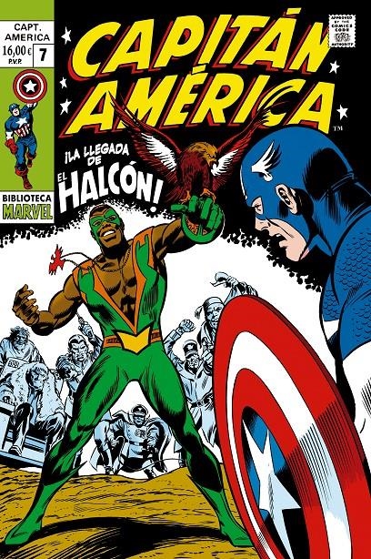 BIBLIOTECA MARVEL: CAPITAN AMERICA Nº07 (1969 / 114-119 USA) [RUSTICA] | ROMITA, JOHN | Akira Comics  - libreria donde comprar comics, juegos y libros online