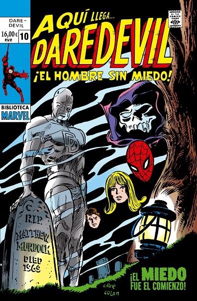 BIBLIOTECA MARVEL: DAREDEVIL Nº10 (1969 / 52-57 USA) [RUSTICA] | LEE, STAN / THOMAS, ROY | Akira Comics  - libreria donde comprar comics, juegos y libros online