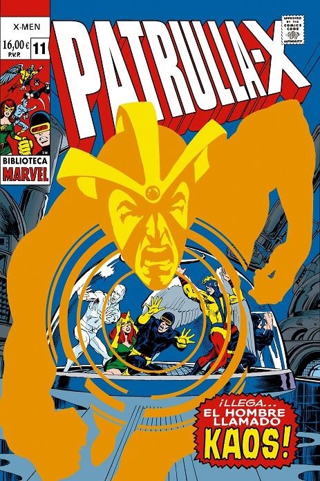 BIBLIOTECA MARVEL: LA PATRULLA X VOL.11 (1969 / 55-61 USA) [RUSTICA] | THOMAS, ROY / ADAMS, NEAL | Akira Comics  - libreria donde comprar comics, juegos y libros online