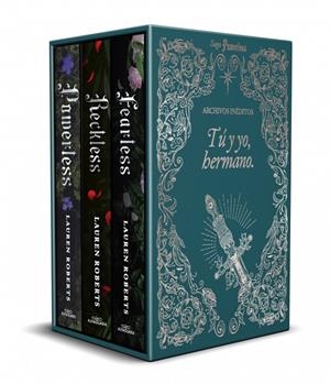 POWERLESS: ESTUCHE AZER (CONTIENE: POWERLESS, RECKLESS Y FEARLESS) (SAGA POWERLESS) (CONTIENE MATERIAL EXCLUSIVO) [RUSTICA] | ROBERTS, LAUREN | Akira Comics  - libreria donde comprar comics, juegos y libros online