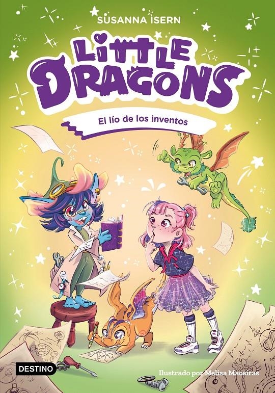 LITTLE DRAGONS Nº05: EL LIO DE LOS INVENTOS [RUSTICA] | ISERN, SUSANNA / MACEIRAS, MELISA | Akira Comics  - libreria donde comprar comics, juegos y libros online