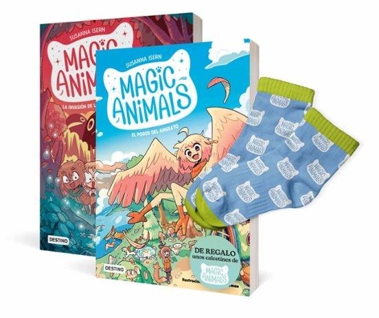 MAGIC ANIMALS (PACK Nº01 Y 02 CON CALCETINES DE REGALO) [RUSTICA] | ISERN, SUSANNA / DALMAU, CARLES | Akira Comics  - libreria donde comprar comics, juegos y libros online