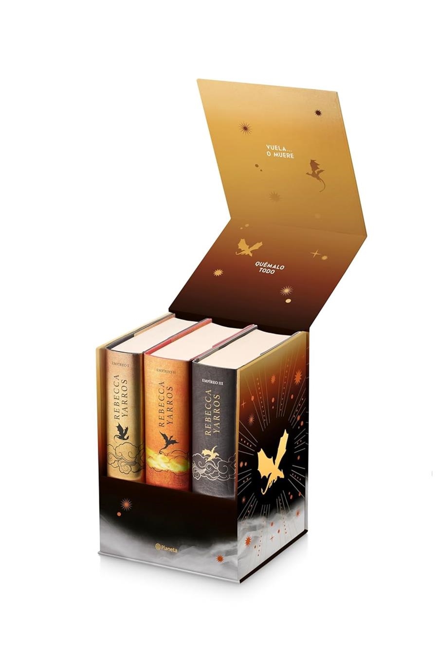 EMPIREO PREMIUM: TRILOGIA COMPLETA (ESTUCHE)  [CARTONE] | YARROS, REBECCA | Akira Comics  - libreria donde comprar comics, juegos y libros online