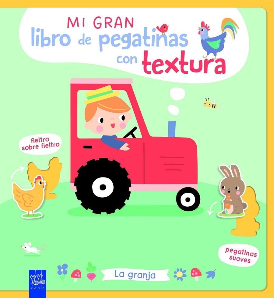 MI GRAN LIBRO DE PEGATINAS CON TEXTURA: LA GRANJA [CARTONE] | Akira Comics  - libreria donde comprar comics, juegos y libros online