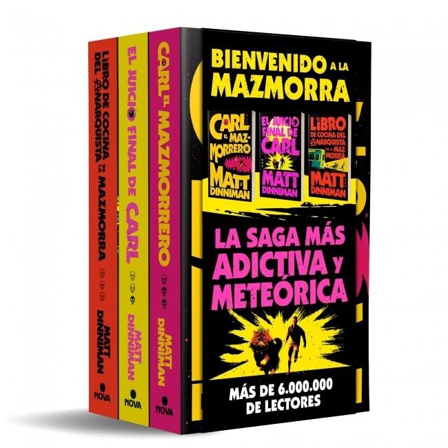 BIENVENIDO A LA MAZMORRA (PACK CARL EL MAZMORRERO VOL.01, 2 Y 3) [RUSTICA] | DINNIMAN, MATT | Akira Comics  - libreria donde comprar comics, juegos y libros online