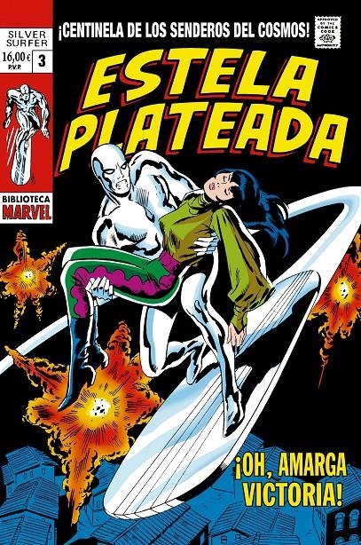 BIBLIOTECA MARVEL: ESTELA PLATEADA Nº03 (1969 / 7-9 USA) [RUSTICA] | LEE, STAN / BUSCEMA, JOHN | Akira Comics  - libreria donde comprar comics, juegos y libros online