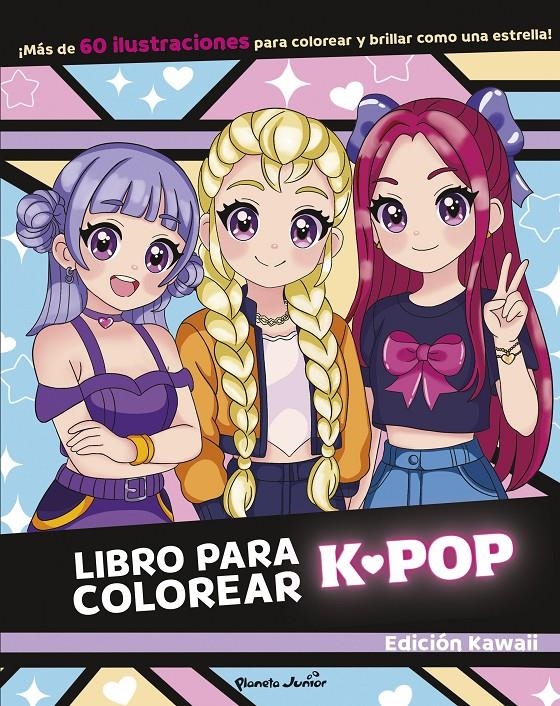 LIBRO PARA COLOREAR K-POP (EDICION KAWAII) [RUSTICA] | Akira Comics  - libreria donde comprar comics, juegos y libros online
