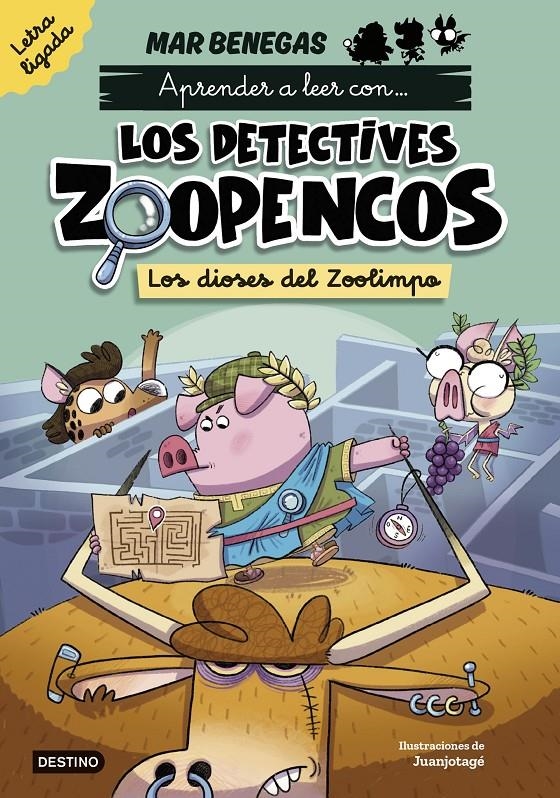 DETECTIVES ZOOPENCOS CON LETRA LIGADA, LOS Nº02: LOS DIOSES DEL ZOOLIMPO [RUSTICA] | BENEGAS, MAR / JUANJOTAGE | Akira Comics  - libreria donde comprar comics, juegos y libros online