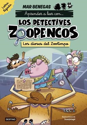 DETECTIVES ZOOPENCOS CON LETRA LIGADA, LOS Nº02: LOS DIOSES DEL ZOOLIMPO [RUSTICA] | BENEGAS, MAR / JUANJOTAGE | Akira Comics  - libreria donde comprar comics, juegos y libros online