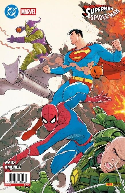 SUPERMAN / SPIDERMAN (PORTADA DE MIKEL JANIN) [GRAPA] | WAID, MARK / JIMENEZ, JORGE | Akira Comics  - libreria donde comprar comics, juegos y libros online