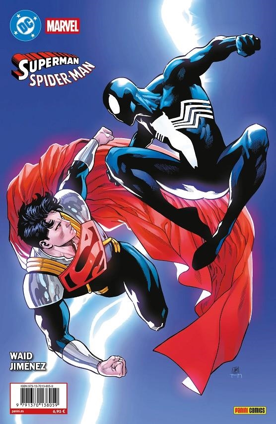 SUPERMAN / SPIDERMAN (PORTADA DE DANIEL SAMPERE) [GRAPA] | WAID, MARK / JIMENEZ, JORGE | Akira Comics  - libreria donde comprar comics, juegos y libros online