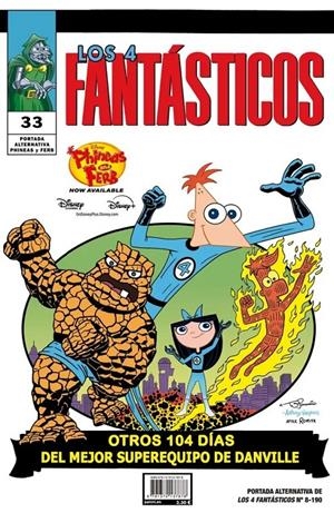 4 FANTASTICOS Nº190 / Nº08 (PORTADA ALTERNATIVAL DISNEY) [GRAPA] | NORTH, RYAN / RAMOS, HUMBERTO | Akira Comics  - libreria donde comprar comics, juegos y libros online