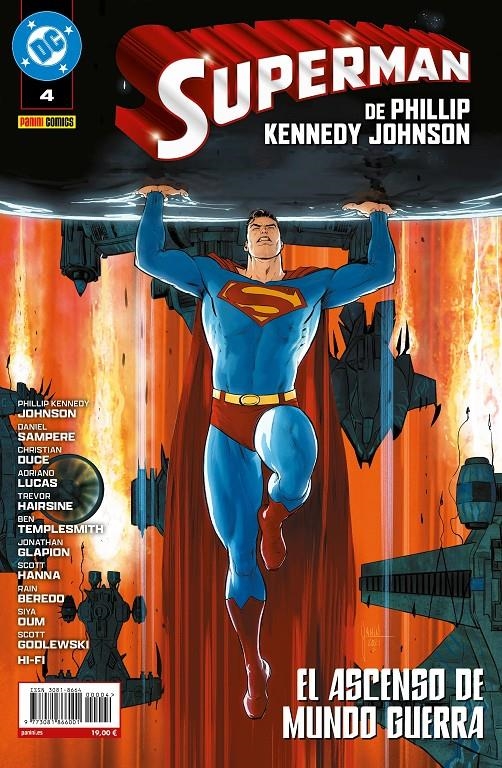 SUPERMAN DE PHILLIP KENNEDY JOHNSON Nº04 [RUSTICA] | KENNEDY JOHNSON, PHILLIP / SAMPERE, DANIEL | Akira Comics  - libreria donde comprar comics, juegos y libros online