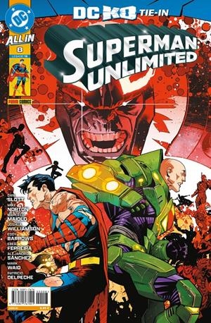 SUPERMAN UNLIMITED Nº08 (DC ALL IN) [RUSTICA] | SLOTT, DAN | Akira Comics  - libreria donde comprar comics, juegos y libros online