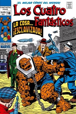 BIBLIOTECA MARVEL: LOS 4 FANTASTICOS Nº18 (1969-1970 / 89-94 USA) [RUSTICA] | LEE, STAN / KIRBY, JACK | Akira Comics  - libreria donde comprar comics, juegos y libros online