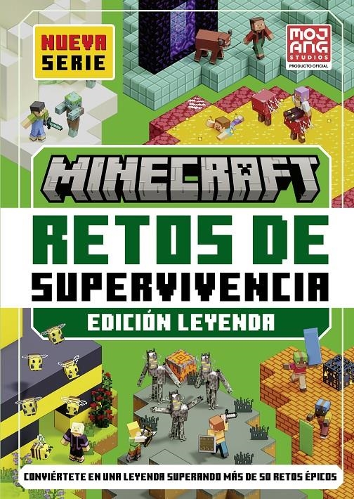 MINECRAFT OFICIAL: RETOS DE SUPERVIVENCIA 2 (EDICION LEYENDA) [CARTONE] | Akira Comics  - libreria donde comprar comics, juegos y libros online