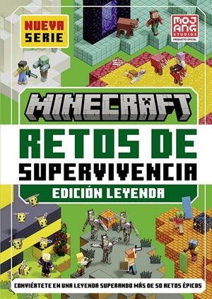 MINECRAFT OFICIAL: RETOS DE SUPERVIVENCIA 2 (EDICION LEYENDA) [CARTONE] | Akira Comics  - libreria donde comprar comics, juegos y libros online