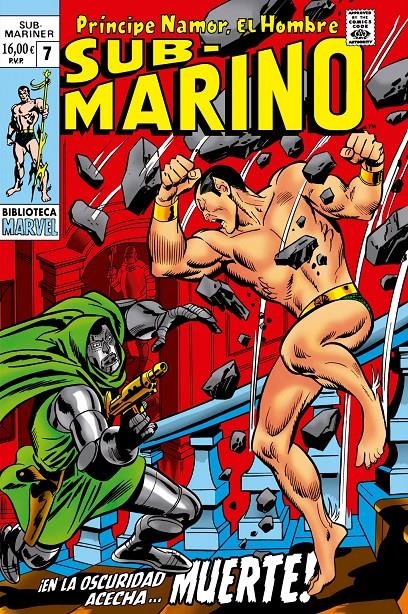 BIBLIOTECA MARVEL: NAMOR EL HOMBRE SUBMARINO Nº07 (1969) [RUSTICA] | THOMAS, ROY / BUSCEMA, JOHN | Akira Comics  - libreria donde comprar comics, juegos y libros online