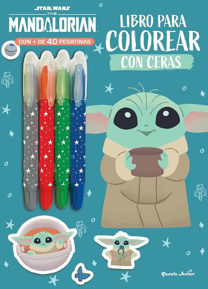 STAR WARS: THE MANDALORIAN (LIBRO PARA COLOREAR CON CERAS) [RUSTICA] | Akira Comics  - libreria donde comprar comics, juegos y libros online