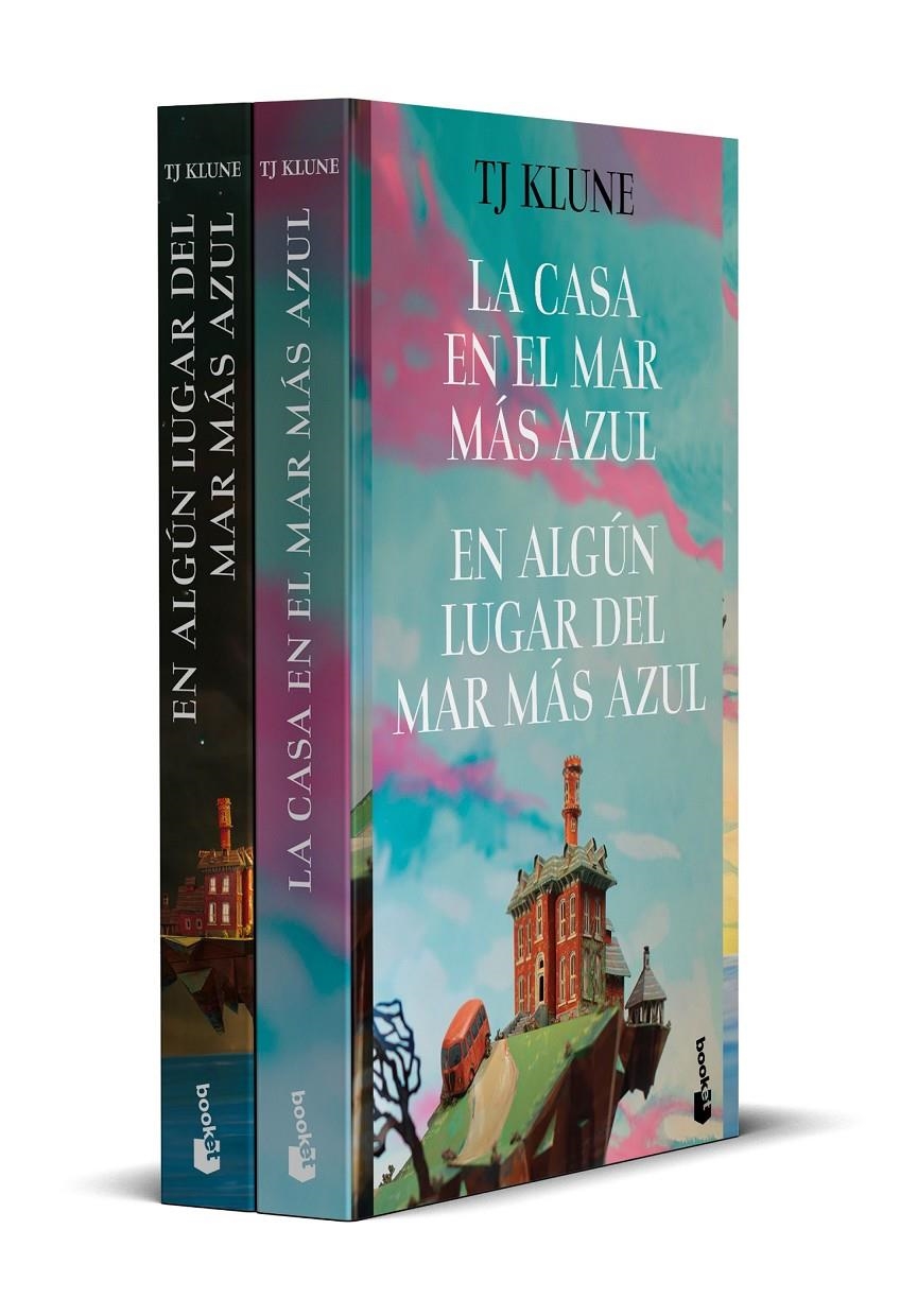 CASA EN EL MAR MAS AZUL, LA + EN ALGUN LUGAR DEL MAR MAS AZUL (PACK) [BOLSILLO] | KLUNE, TJ | Akira Comics  - libreria donde comprar comics, juegos y libros online