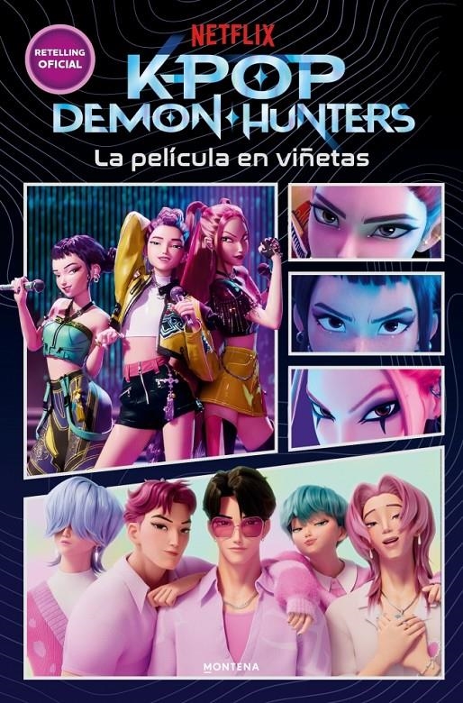 K-POP DEMON HUNTERS: LA PELICULA EN VIÑETAS [RUSTICA] | Akira Comics  - libreria donde comprar comics, juegos y libros online