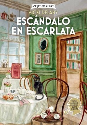 ESCANDALO EN ESCARLATA (SERIE MISTERIOS EN LA LIBRERIA SHERLOCK HOLMES 4) (COZY MYSTERY) [RUSTICA] | DELANY, VICKI | Akira Comics  - libreria donde comprar comics, juegos y libros online