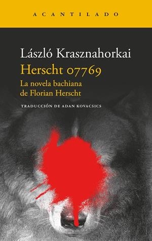 HERSCHT 07769 [RUSTICA] | KRASZNAHORKAI, LASZLO | Akira Comics  - libreria donde comprar comics, juegos y libros online