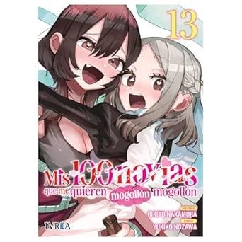 MIS 100 NOVIAS QUE ME QUIEREN MOGOLLON MOGOLLON Nº13 [RUSTICA] | NAKAMURA, RIKITO / NOZAWA, YUKIKO | Akira Comics  - libreria donde comprar comics, juegos y libros online