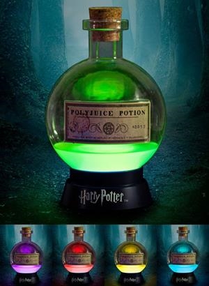 HARRY POTTER: LAMPARA MOOD LIGHT QUE CAMBIA LOS COLORES POCION MULTIJUGOS 20 CM [CAJA] | Akira Comics  - libreria donde comprar comics, juegos y libros online