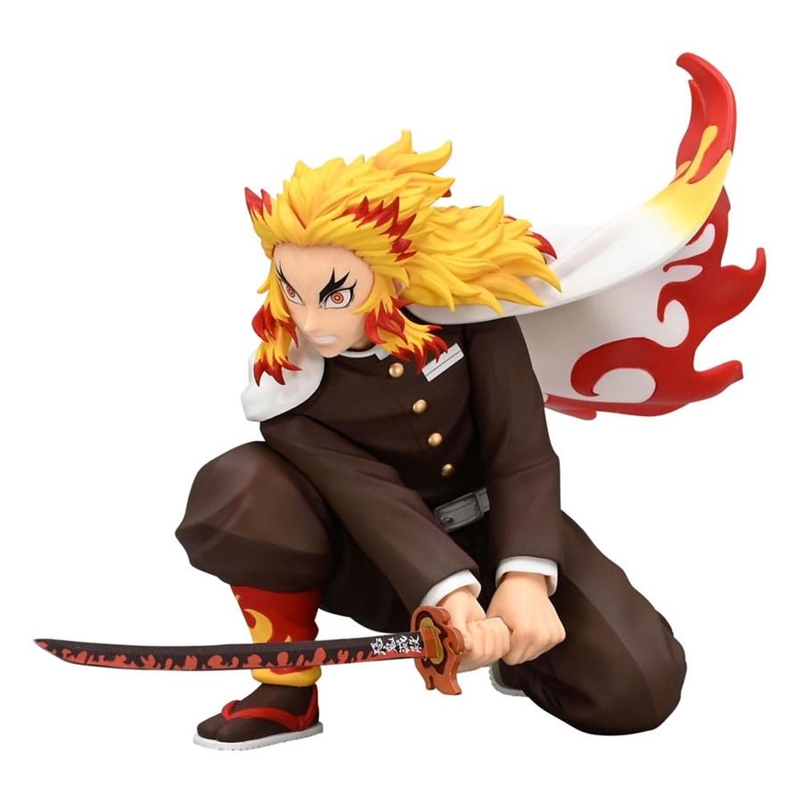 DEMON SLAYER KIMETSU NO YAIBA: ESTATUA STOPPER RENGOKU KYOJURO BATTLE NOODLE 10 CM PVC [CAJA] | Akira Comics  - libreria donde comprar comics, juegos y libros online