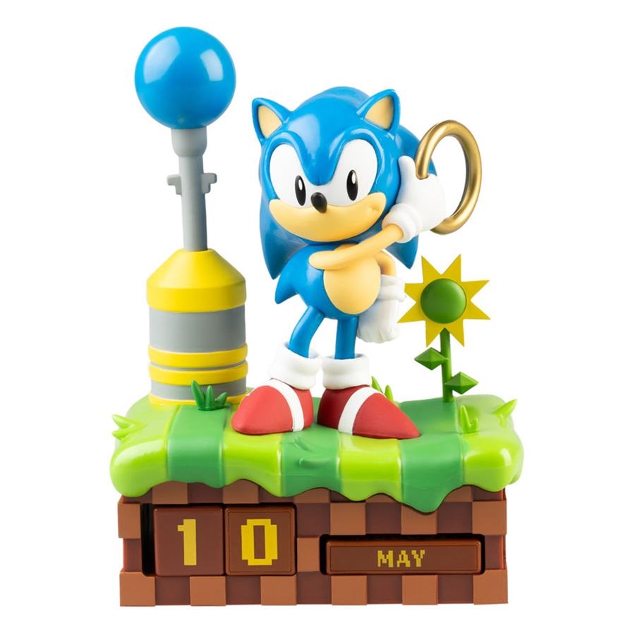 SONIC THE HEDGEHOG: CALENDARIO PERPETUO 3D SONIC (POLIRESINA) [CAJA] | Akira Comics  - libreria donde comprar comics, juegos y libros online