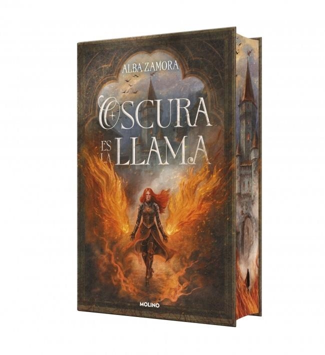 OSCURA ES LA LLAMA (EDICION LIMITADA CON CANTOS TINTADOS) [CARTONE] | ZAMORA, ALBA | Akira Comics  - libreria donde comprar comics, juegos y libros online