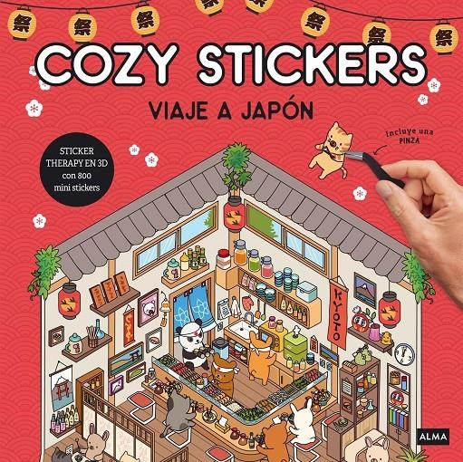 VIAJE A JAPON (COZY STICKERS) [CARTONE] | BOYER, ALAIN | Akira Comics  - libreria donde comprar comics, juegos y libros online