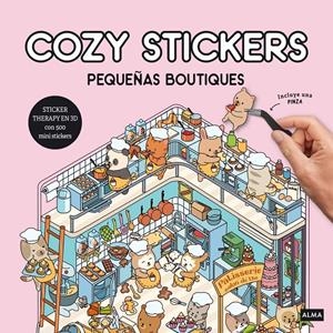 PEQUEÑAS BOUTIQUES (COZY STICKERS) [CARTONE] | BOYER, ALAIN | Akira Comics  - libreria donde comprar comics, juegos y libros online