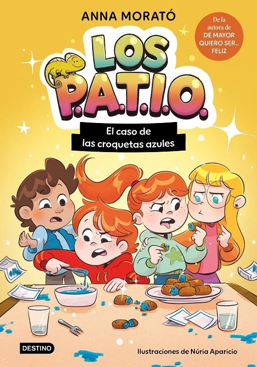 PATIO, LOS Nº02: EL CASO DE LAS CROQUETAS AZULES [CARTONE] | MORATO, ANNA / APARICIO, NURIA | Akira Comics  - libreria donde comprar comics, juegos y libros online