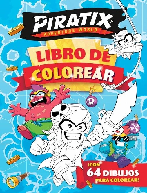 PIRATIX: LIBRO DE COLOREAR [RUSTICA] | Akira Comics  - libreria donde comprar comics, juegos y libros online