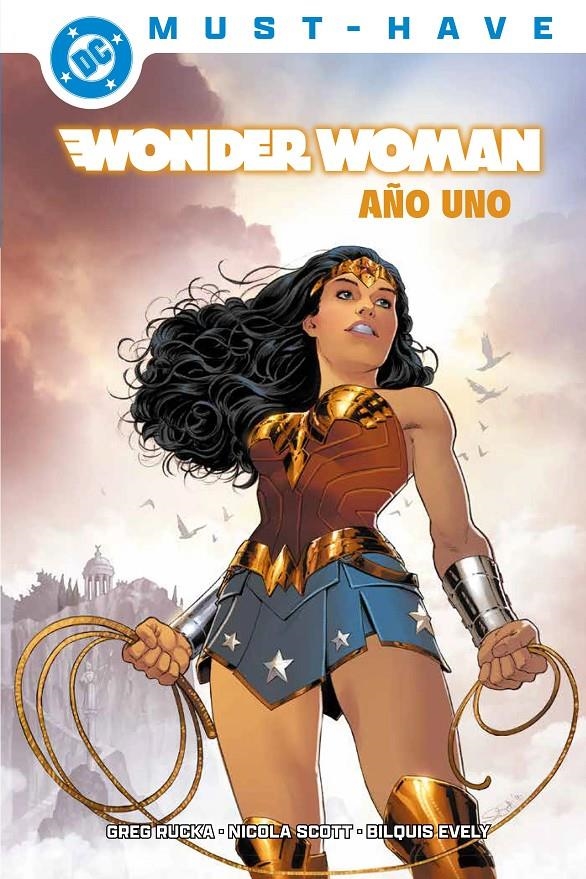 DC MUST-HAVE: WONDER WOMAN, AÑO UNO [CARTONE] | RUCKA, GREG / SCOTT, NICOLA | Akira Comics  - libreria donde comprar comics, juegos y libros online
