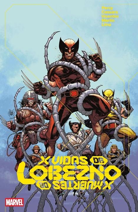 X VIDAS DE LOBEZNO / X MUERTES DE LOBEZNO [RUSTICA] | VINCENTINI, FEDERICO / PERCY, BENJAMIN | Akira Comics  - libreria donde comprar comics, juegos y libros online