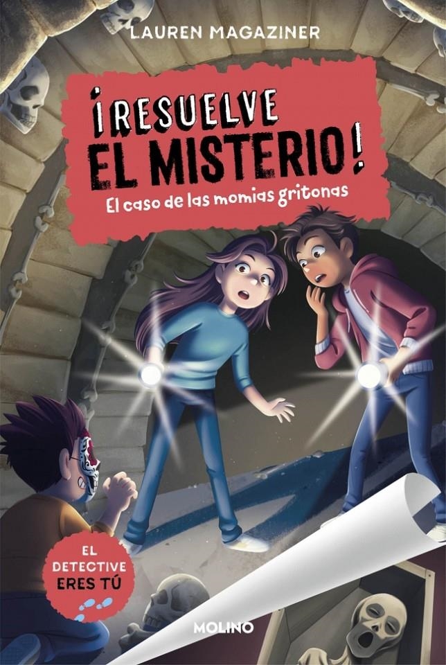 RESUELVE EL MISTERIO! Nº10: EL CASO DE LAS MOMIAS GRITONAS [CARTONE] | MAGAZINER, LAUREN | Akira Comics  - libreria donde comprar comics, juegos y libros online