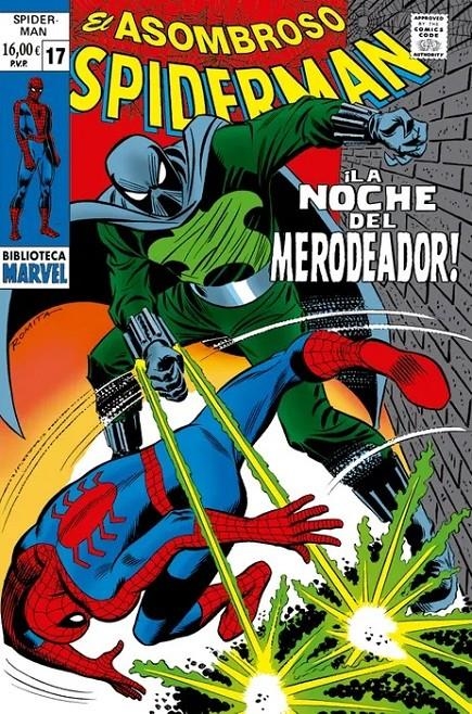 BIBLIOTECA MARVEL: ASOMBROSO SPIDERMAN Nº17 (1969 / 77-82 USA) [RUSTICA] | LEE, STAN / ROMITA JR., JOHN | Akira Comics  - libreria donde comprar comics, juegos y libros online